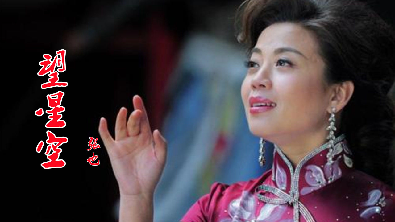 经典红歌,《望星空》,国家一级演员张也将它唱到了极致