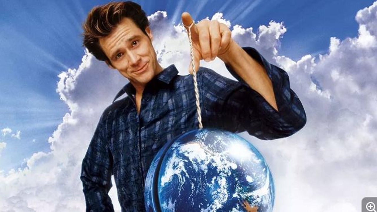 经典喜剧《冒牌天神》:倒霉蛋逆袭成为上帝,乱用神力导致世界大乱!