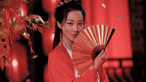 韩雪抚琴唱一曲《红昭愿》撩人心弦,古风扇子舞太唯美