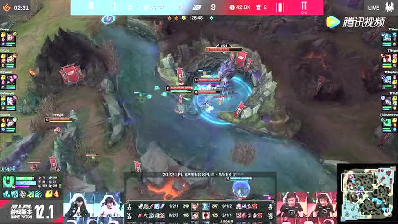 CAPTAIN薇古丝中路TP大包夹 XUN赵信收割时刻团灭TT