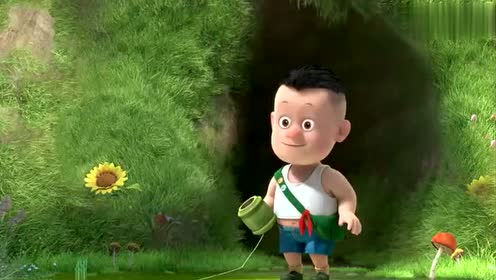 熊熊乐园:小朋友们在很远的地方都可以听到光头强的声音