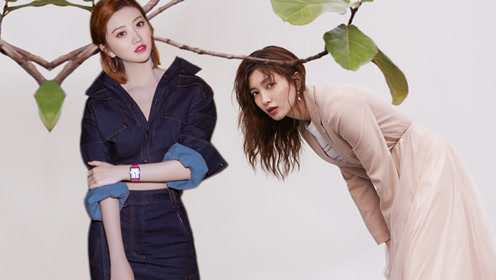 百变顺色营造高级感 景甜江疏影美腿实力抢镜