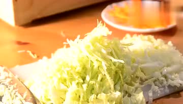 好吃到尖叫的卷心菜素食煎饼