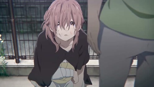 这是《声之形》中最让人难受的场景,硝子下跪哭着道歉!