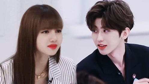 蔡徐坤暖男体质藏不住为lisa喊卡 为训练生解围热心递纸巾