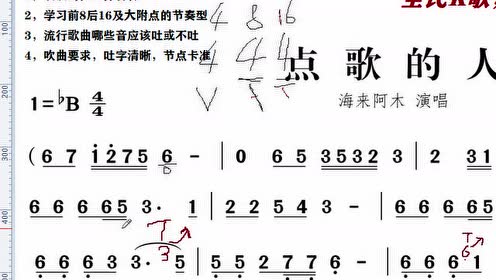 《点歌的人》葫芦丝教学