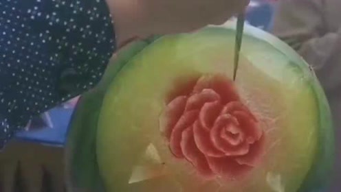 西瓜花怎么雕刻 腾讯视频