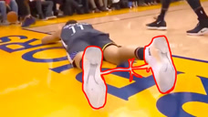 NBA搞笑解说：克莱两只鞋离奇连体，球哥尴尬传球队友无奈！
