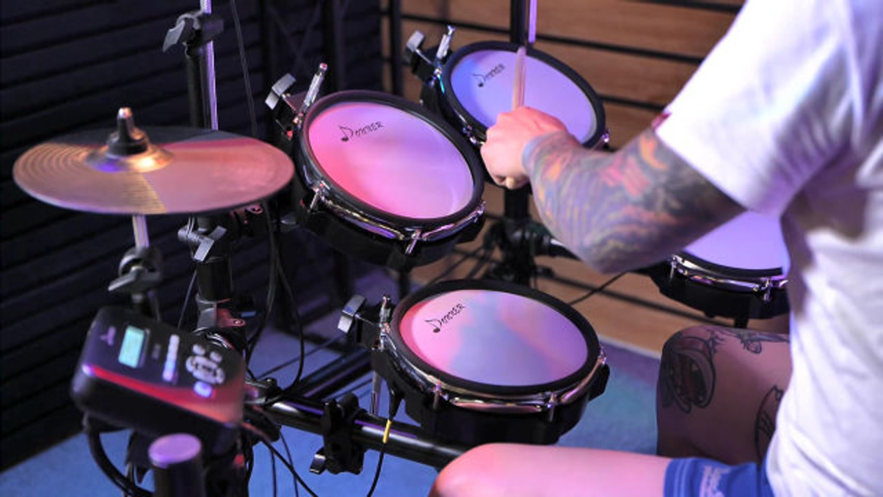 一打就停不下的电子鼓,给你超真实击打快感