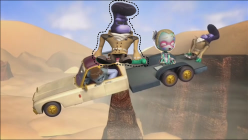 海盗僵尸让巨人僵尸开车,连方向盘都弄断了