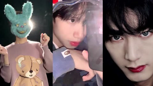 振东哥哥与网红的颜值比拼,这个美瞳也太好看了,你觉得谁最帅气呢