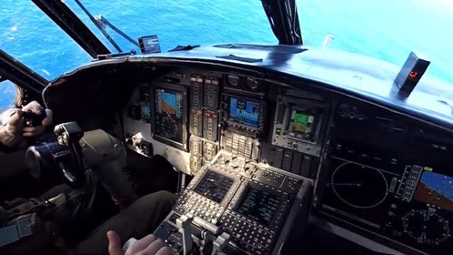 第一视角,驾驶e-2鹰眼预警机·降落卡尔文森号航母