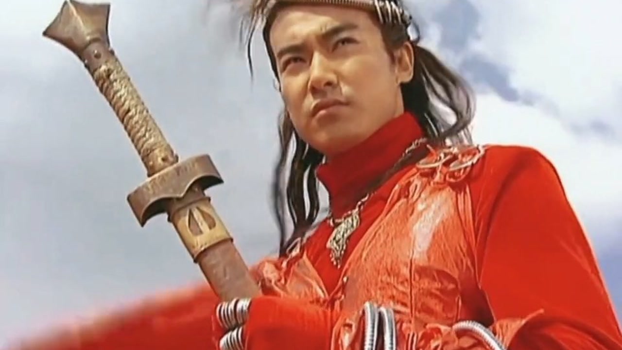 红衣连城璧,帅气的于波