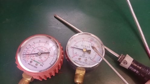 拆解一个压力表看看内部结构