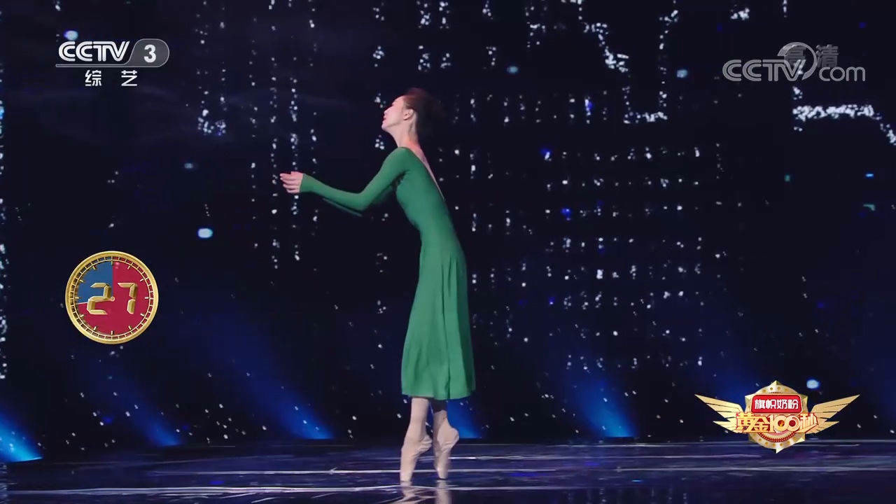 辽芭首席敖定雯表演芭蕾舞《离别的序》,跳的都是故事