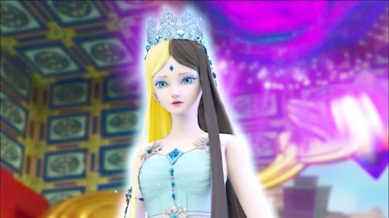 精灵梦叶罗丽第九季:冰公主的造型变化,头发变短,王冠变样!