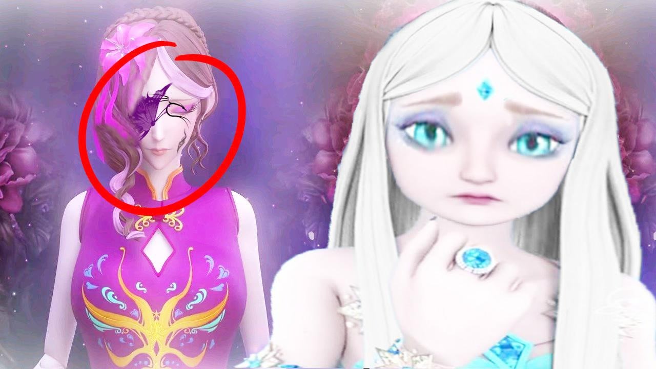 精灵梦叶罗丽第九季:叶罗丽最丑画面,冰公主让人难受,莫纱够你笑一年