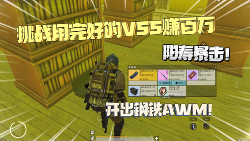 阳寿暴击,开出钢铁阵线awm!