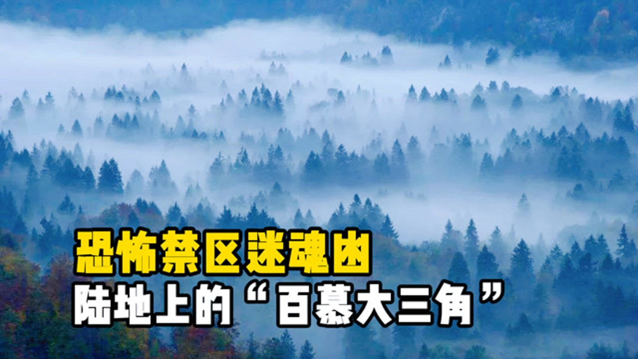 神秘的迷魂凼,陆地上的"百慕大三角,里面到底有什么?