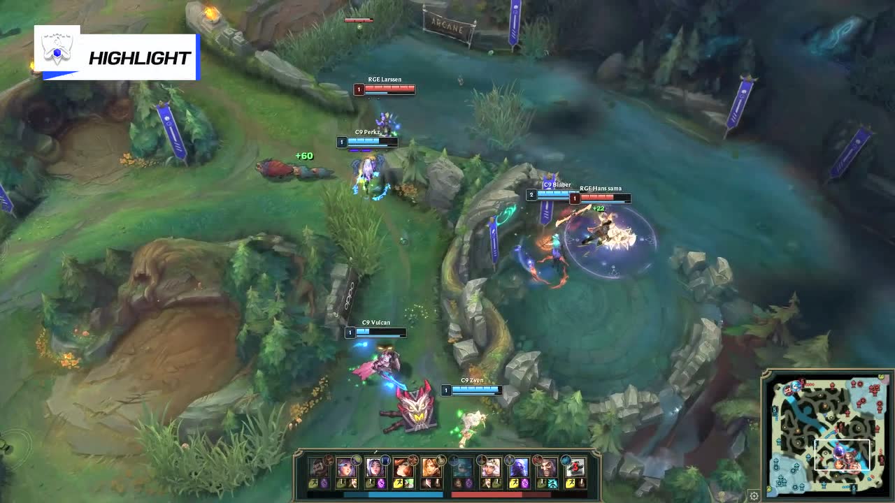 【高光时刻】C9 vs RGE
