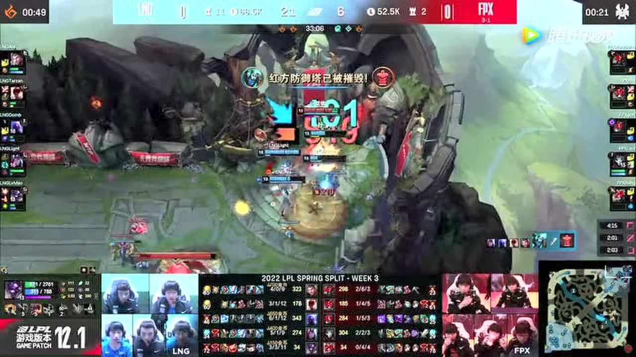 杰斯韦鲁斯POKE体系伤害爆炸 FPX绝境反扑无力回天