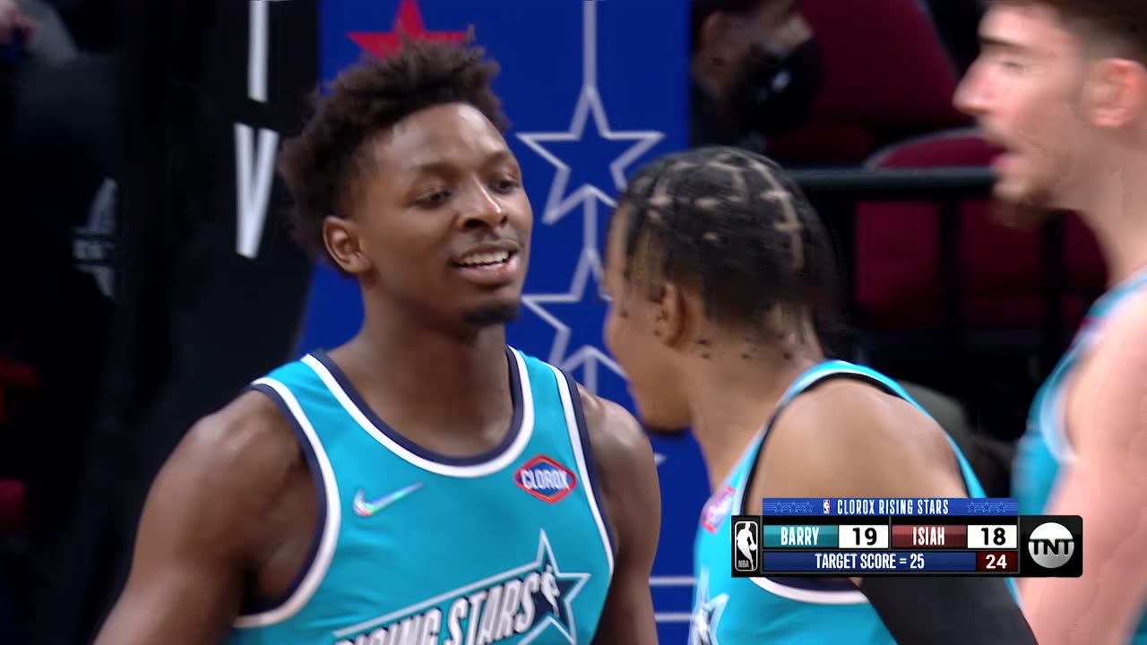 【原声】2022NBA全明星新秀赛 状元坎宁安荣获MVP