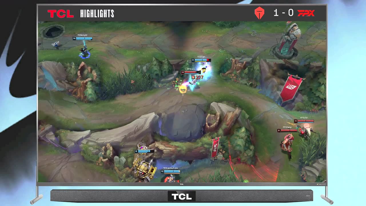 【高光时刻】TES vs FPX 第1局