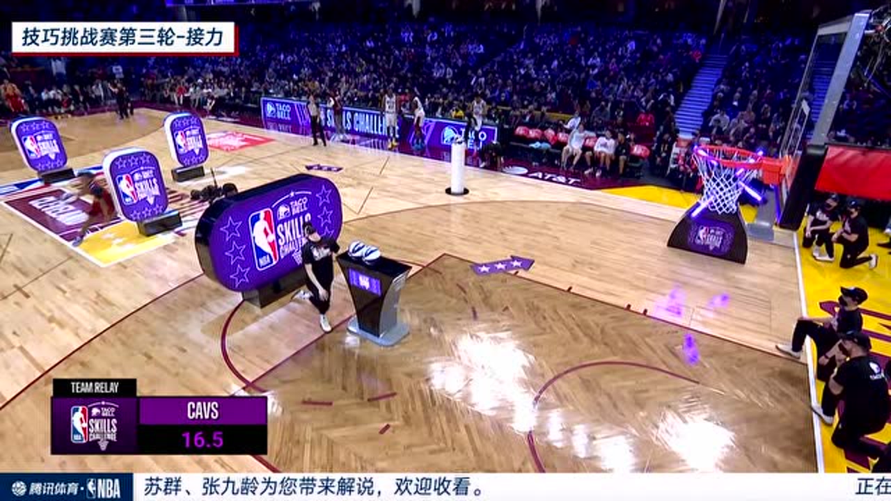 技巧挑战赛第三轮骑士组 加兰抛射不中逆转失败