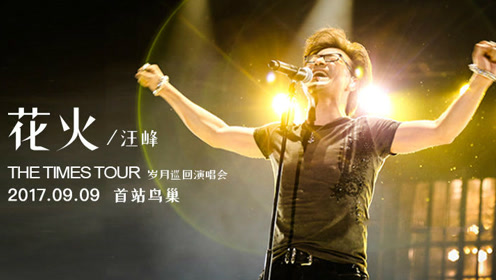 汪峰2014鸟巢现场《花火》2017岁月经典作品全部囊括