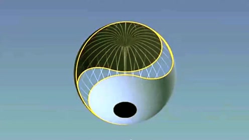 太极其实是立体的,而且是动态旋转的,三维模型感受下!
