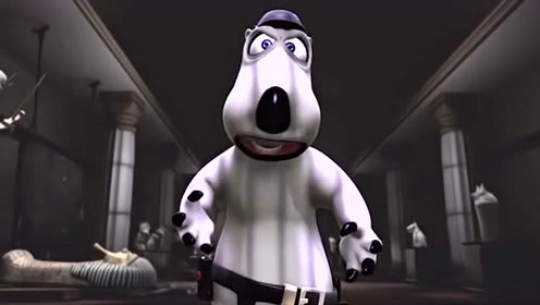 倒霉熊:笨熊追小偷,不小心打开木乃伊的棺材,与木乃伊亲密接触