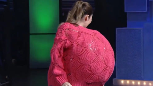 我见过肚子最大的"孕妇",妹子都害羞了!