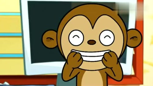 新大头儿子:小猴绑住了小头爸,没想到小头爸还"晕猴屁股"啊!