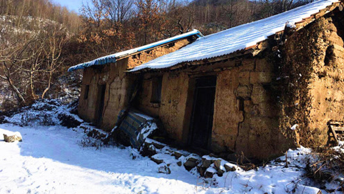 秦岭鸡窝子赏雪景