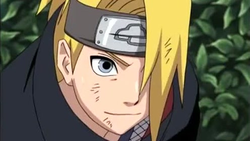 火影忍者单手结印很酷吗来看看迪达拉是怎么对付凯班的!第一期