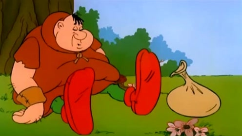 《蓝精灵》格格巫:他睡着了阿兹猫,我们快去