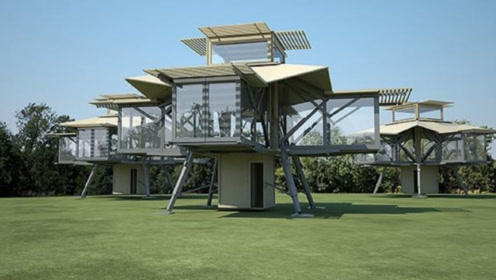 有人发明自动折叠别墅,10分钟搭建好,90万一套,假如是你会买吗?