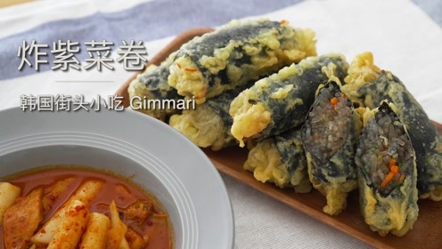 实拍48岁大姐自制特色小吃 紫菜花生煎饼 顾客先尝后买生意火爆 炒紫菜做法的视频教程 美食视频网 教你怎么做美食