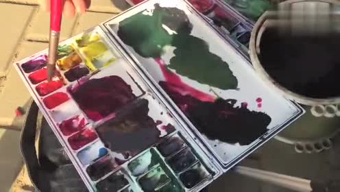 水彩教学视频 腾讯视频