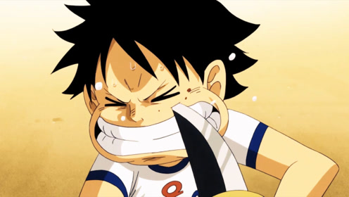 海贼王:路飞脸上的伤疤原来是自己砍的,真是个狠人!