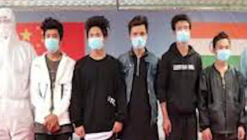 变装跑到中国的5名印度人已回国