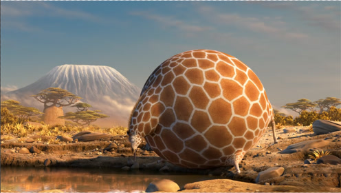 搞笑片:当动物都变成圆滚滚的球形,生活都不能自理,连吃东西都费劲