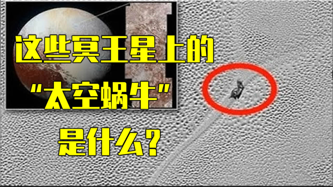 这些冥王星上的"太空蜗牛"是什么?