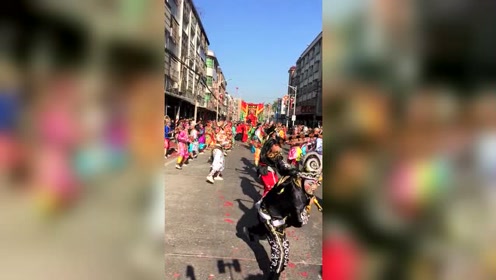 民间艺术瑰宝,非物质文化遗产,潮汕英歌舞汕头市潮阳区铜盂镇老溪