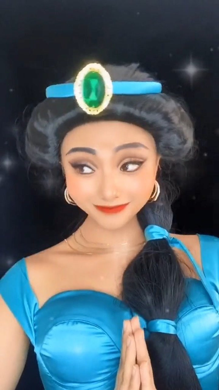 茉莉公主 #仿妆