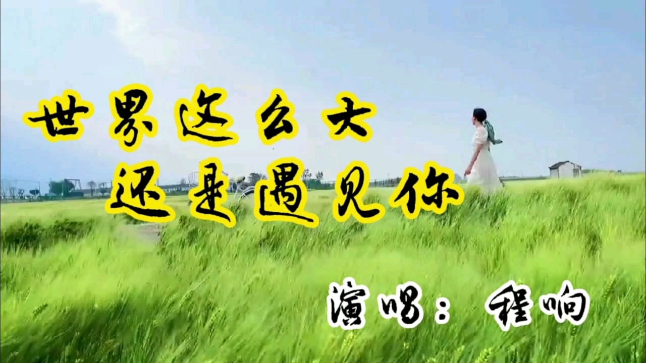 网红童星李悟在春晚舞台上演唱世界这么大还是遇见你歌声动听感动全场