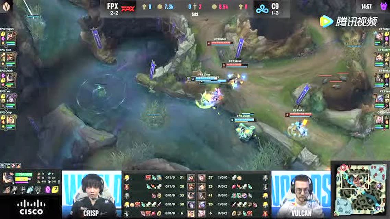 C9野辅联动带走牛宝男枪 赵信战力爆表拿下三杀