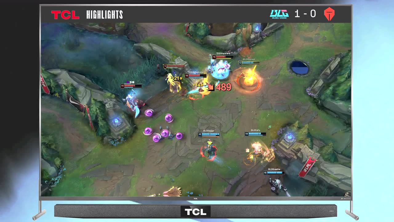 【高光时刻】BLG vs TES 第1局