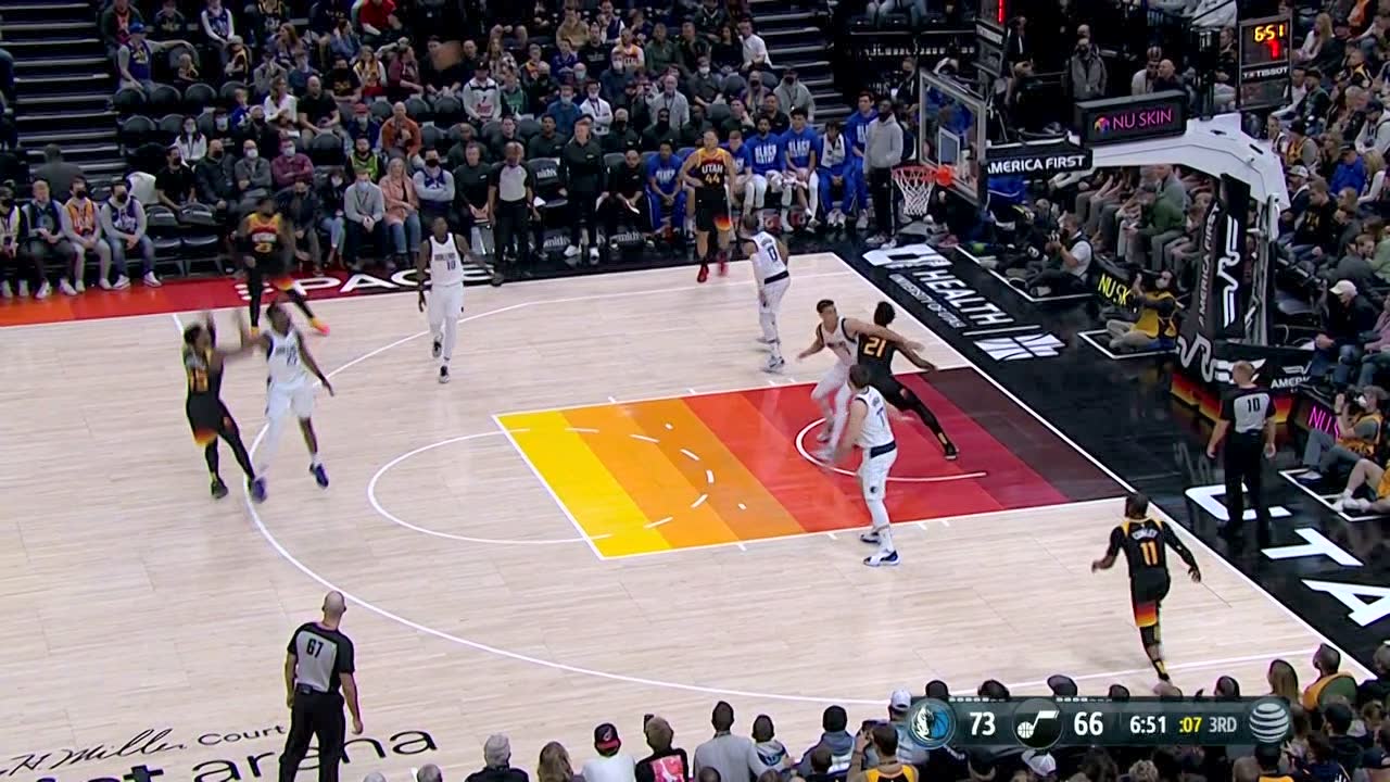 【球星】米切尔vs独行侠集锦 33+5怒轰7记三分率队险胜