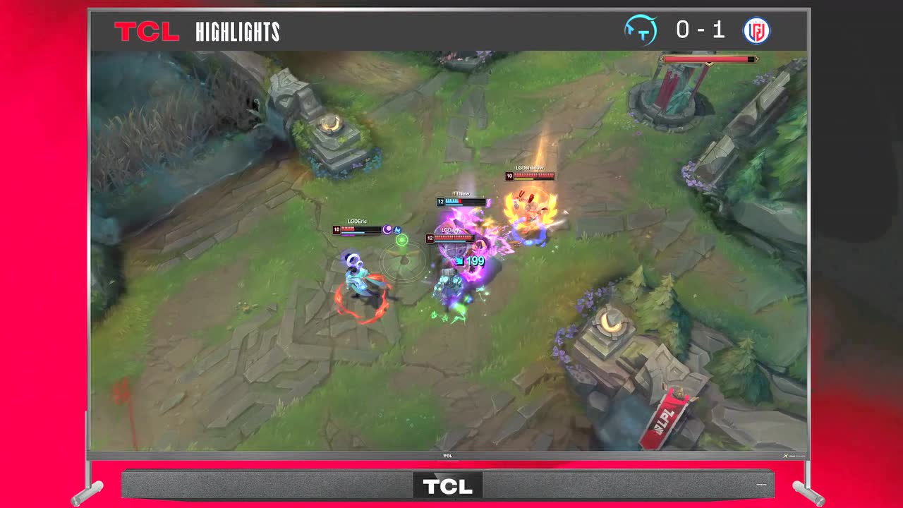 【高光时刻】TT vs LGD 第1局